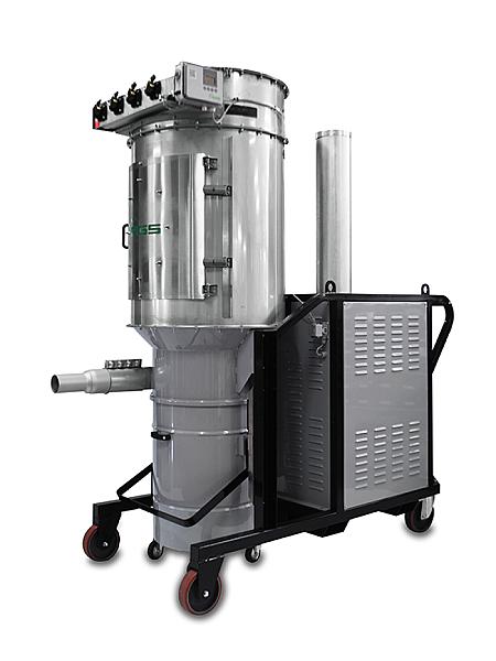 Trojfázový priemyselný vysávač A3080KC