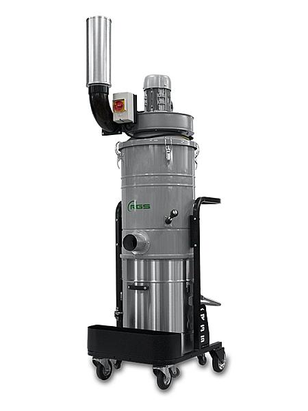 Trojfázový priemyselný vysávač s ventiláciou – A101FLP