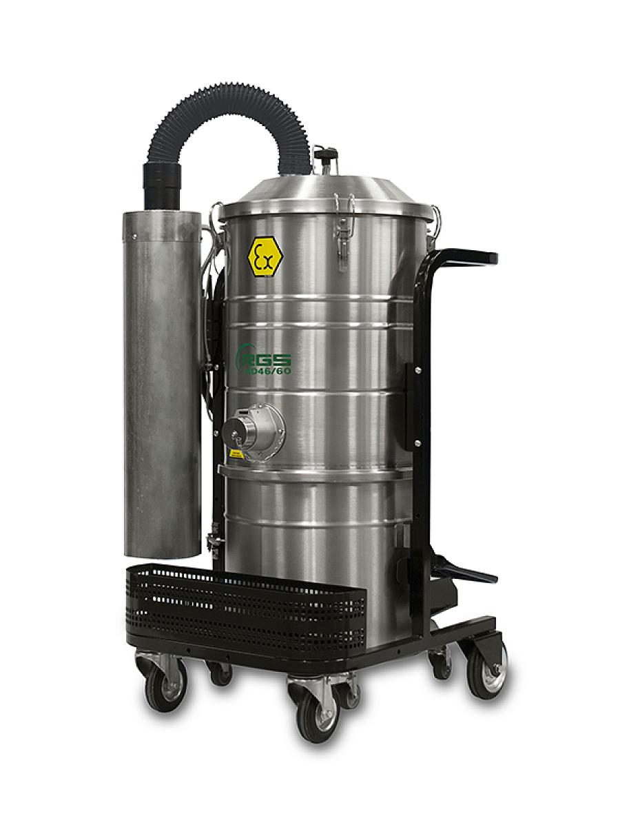 Priemyselný pneumatický vysávač ATEX AD46/60X1.3D